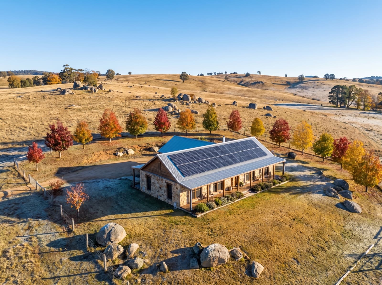 Solar panels in Armidale