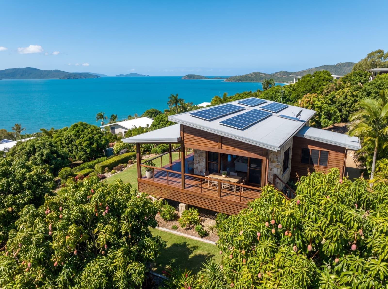 Solar panels in Bowen