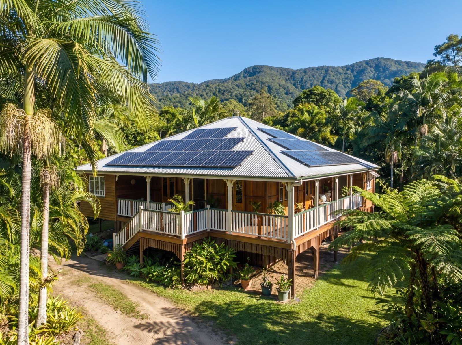 Solar panels in Cairns