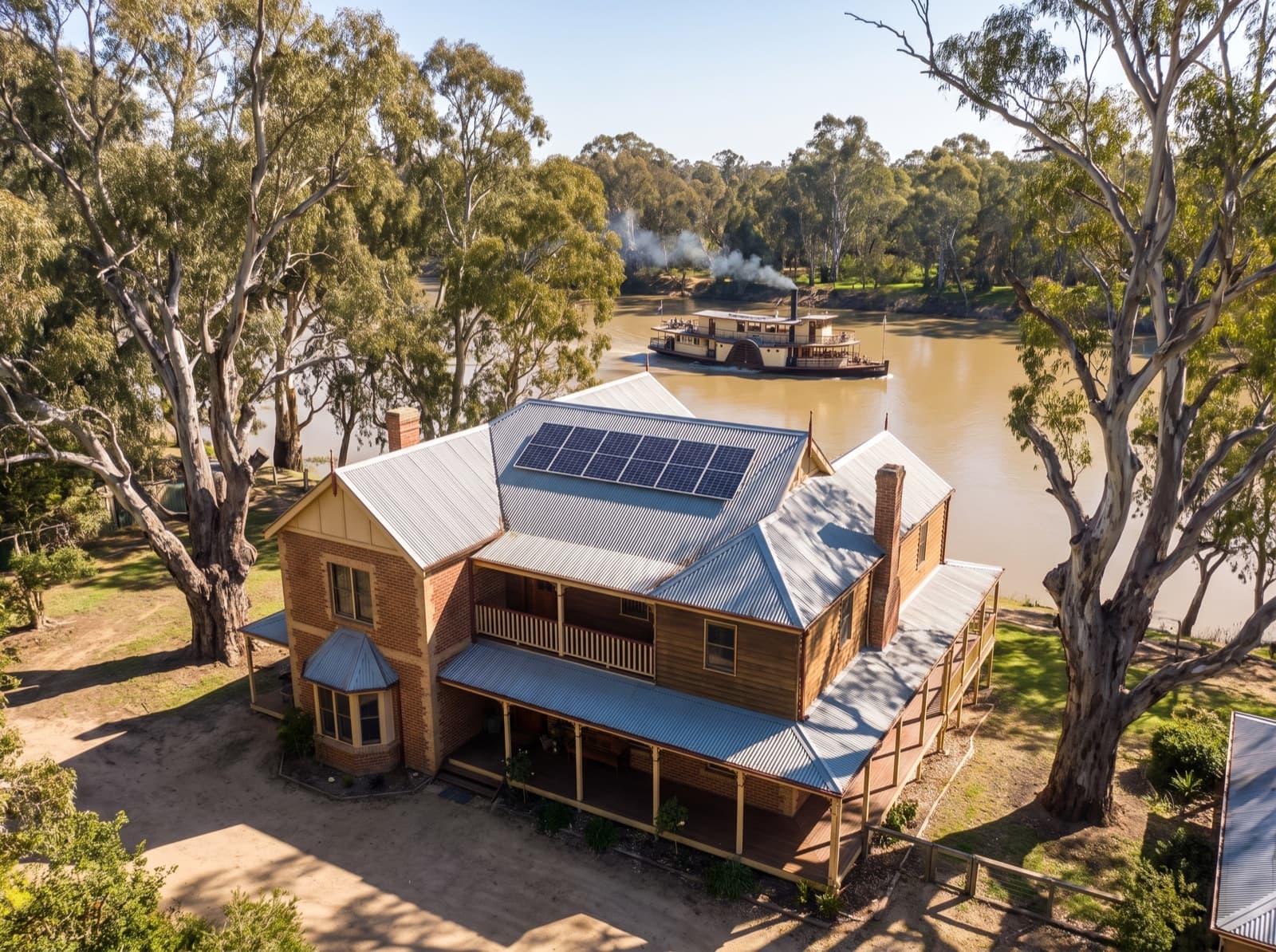 Solar panels in Echuca