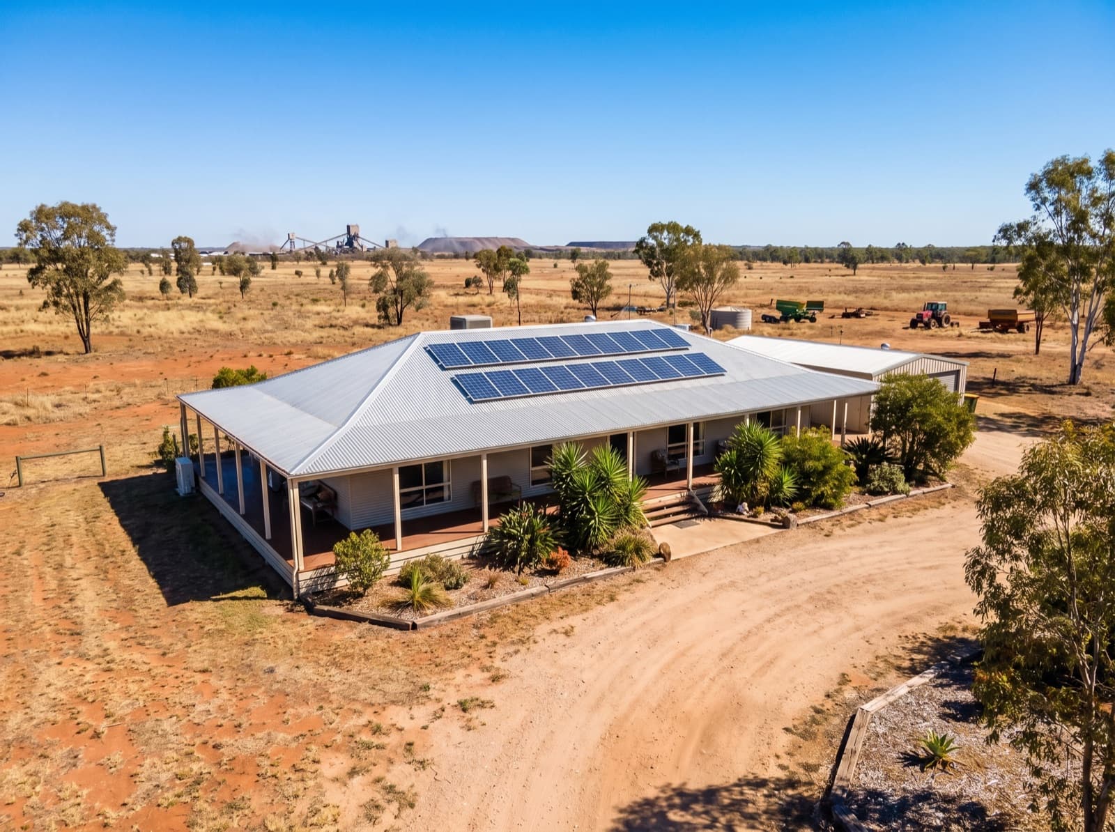 Solar panels in Emerald
