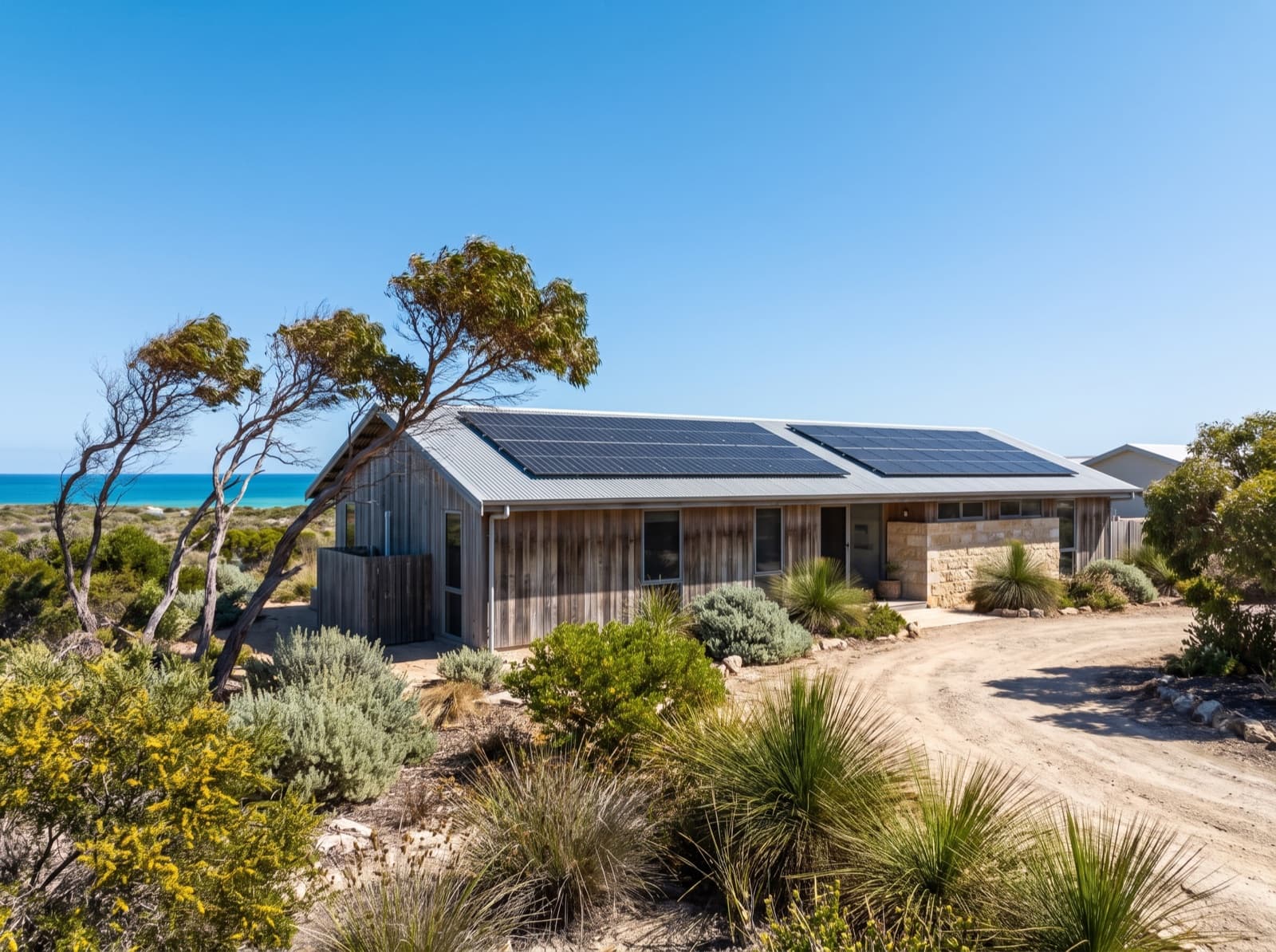 Solar panels in Geraldton