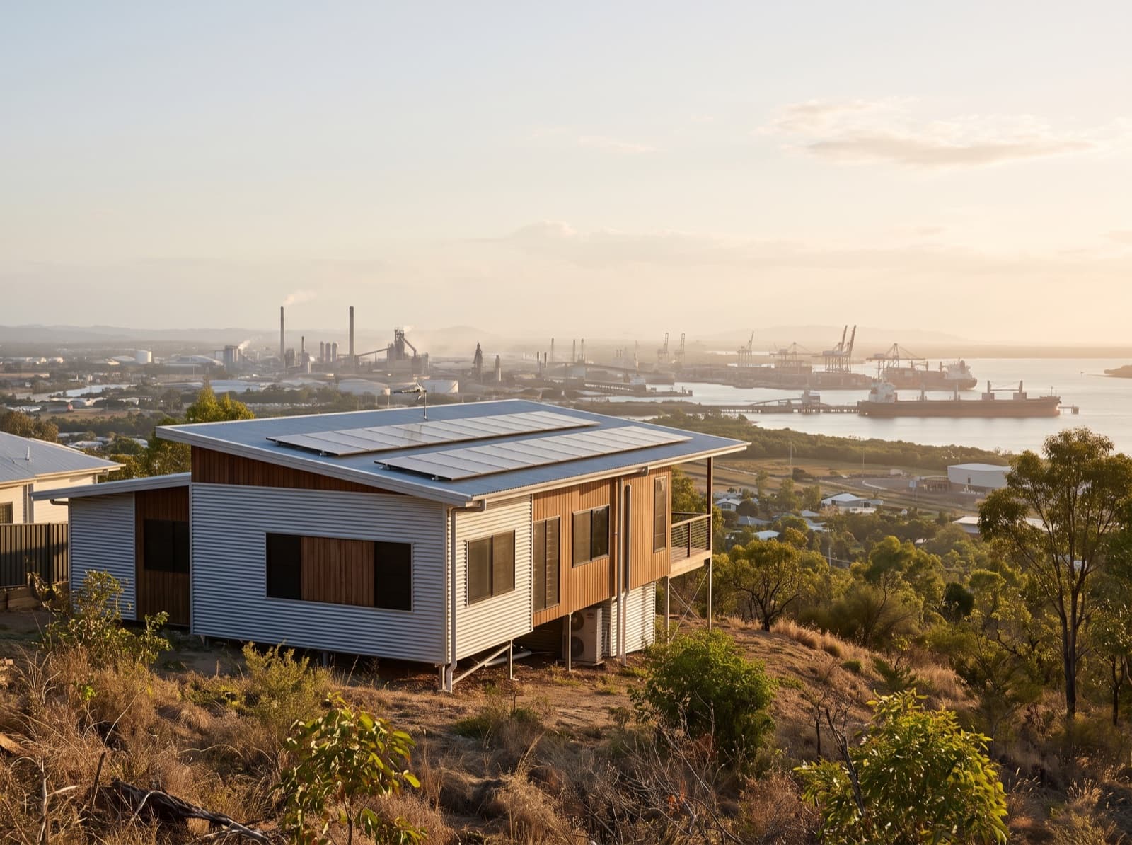 Solar panels in Gladstone