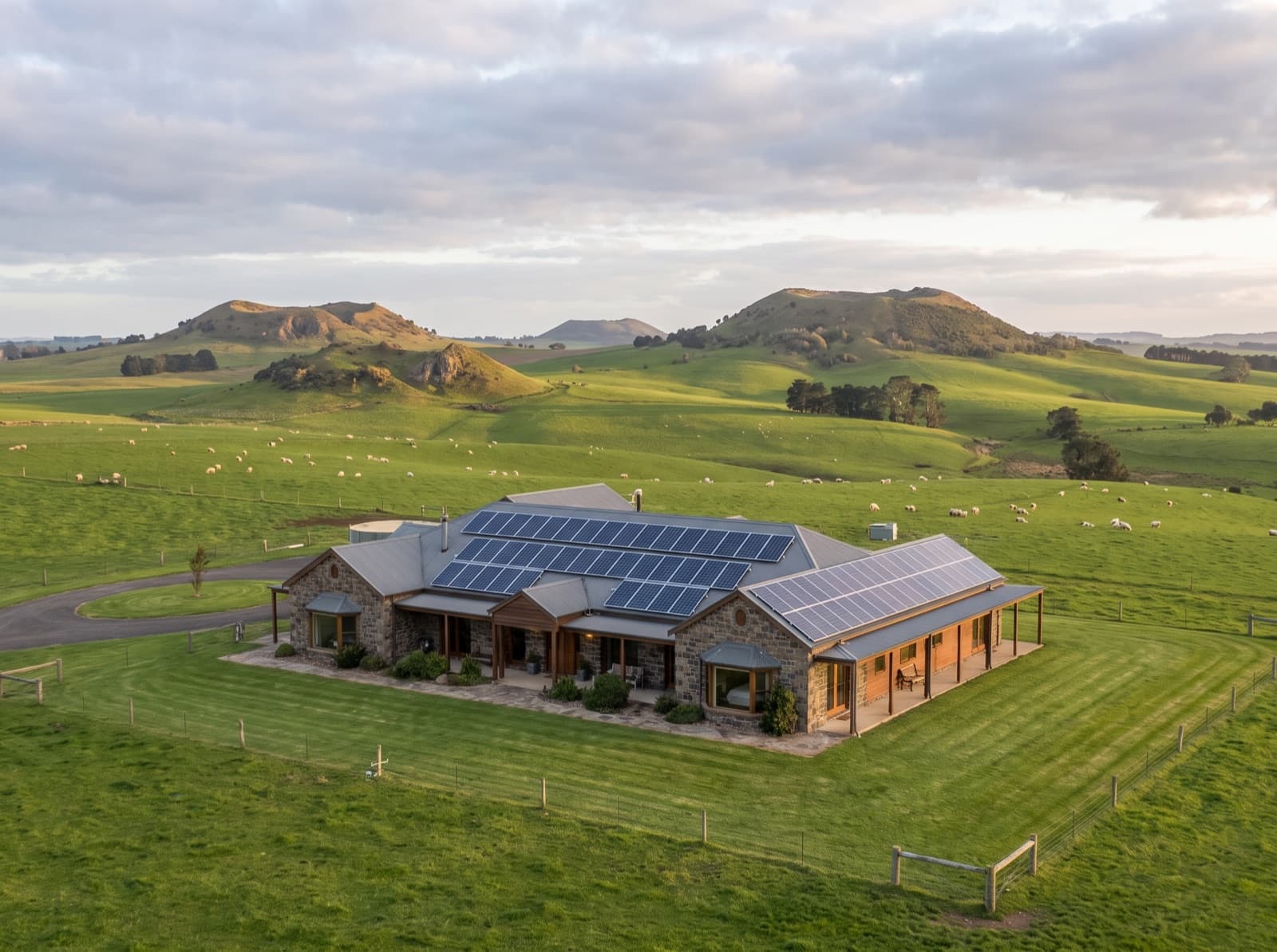 Solar panels in Hamilton