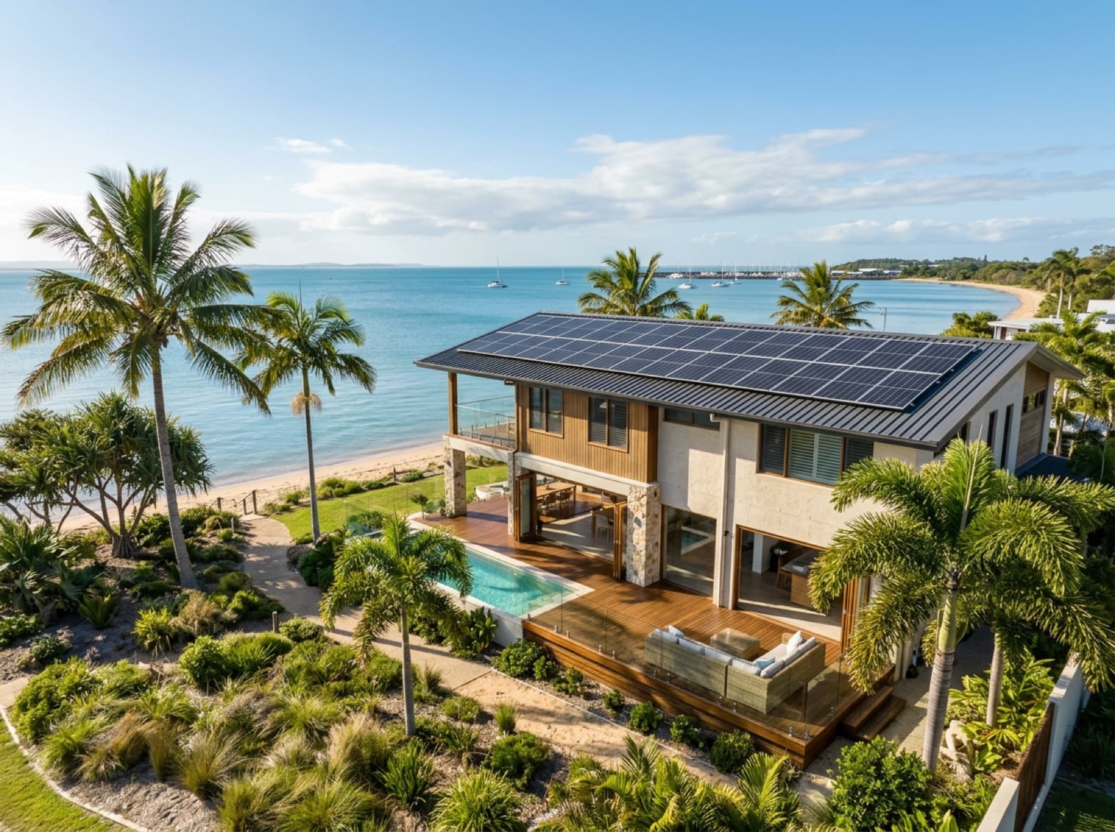 Solar panels in Hervey Bay
