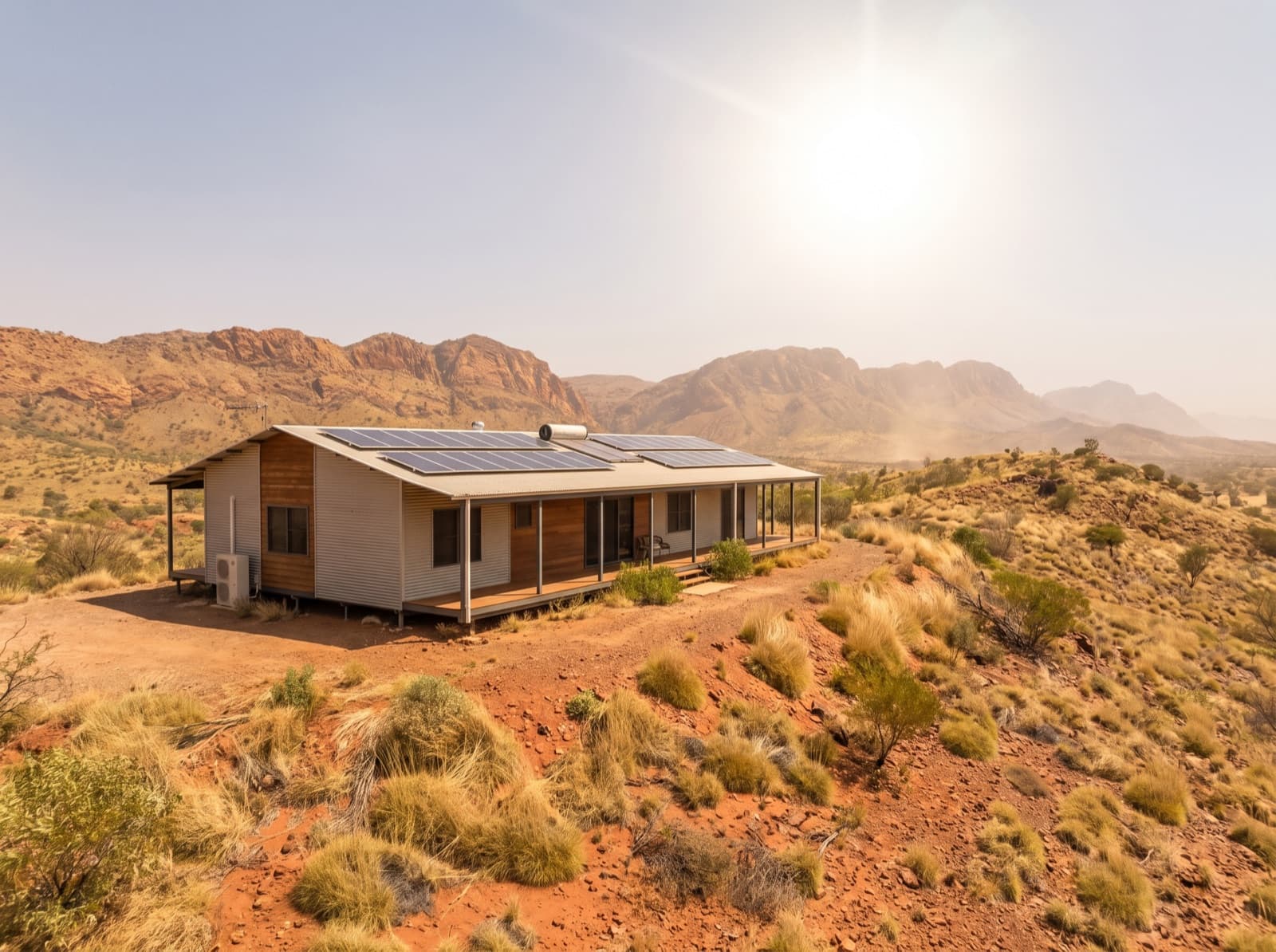 Solar panels in Karratha