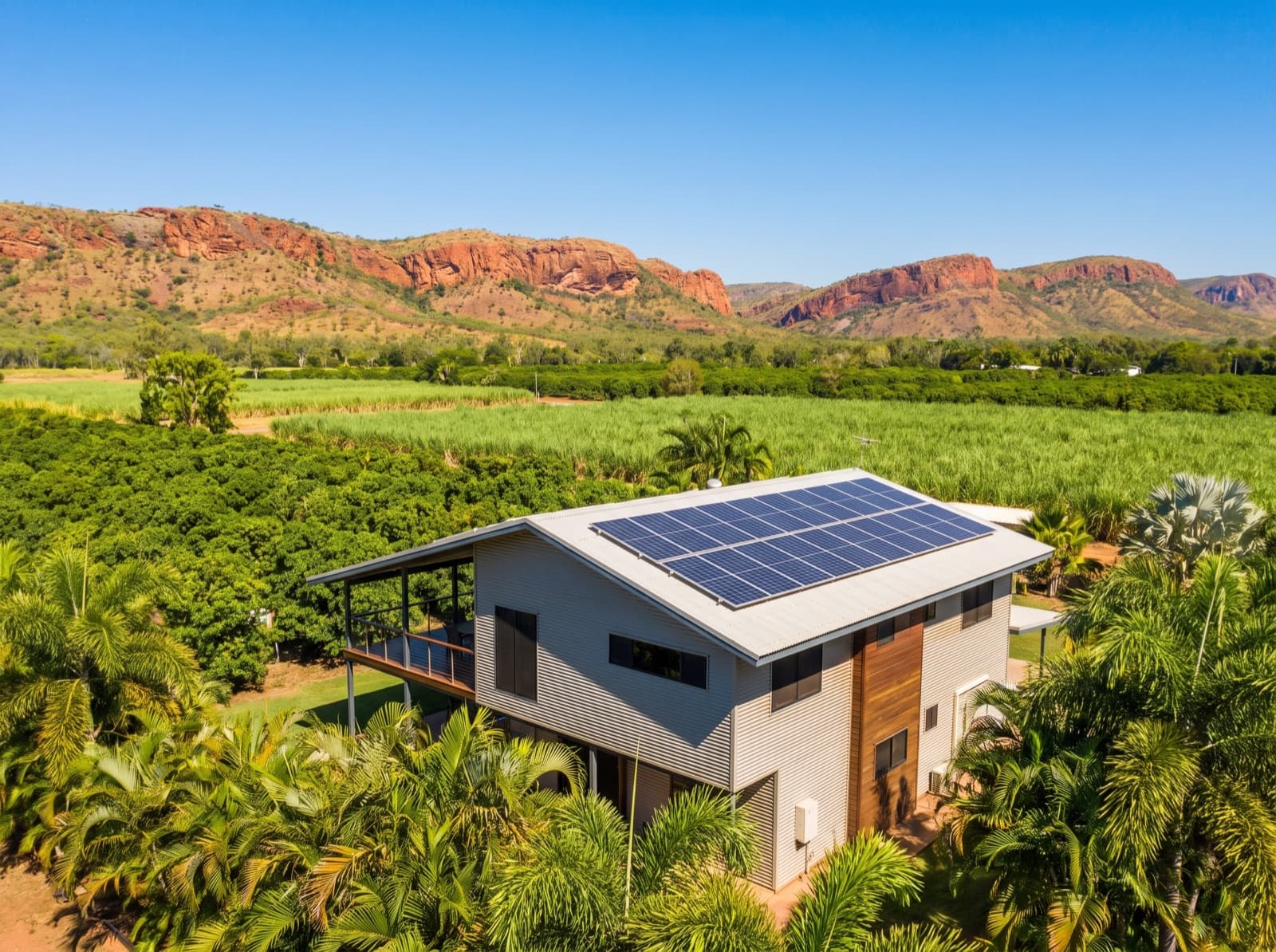 Solar panels in Kununurra