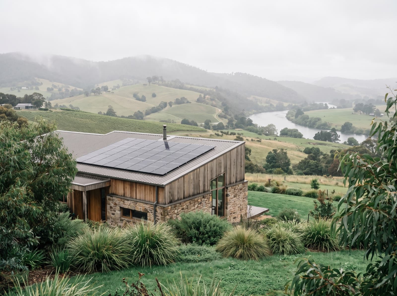 Solar panels in Launceston