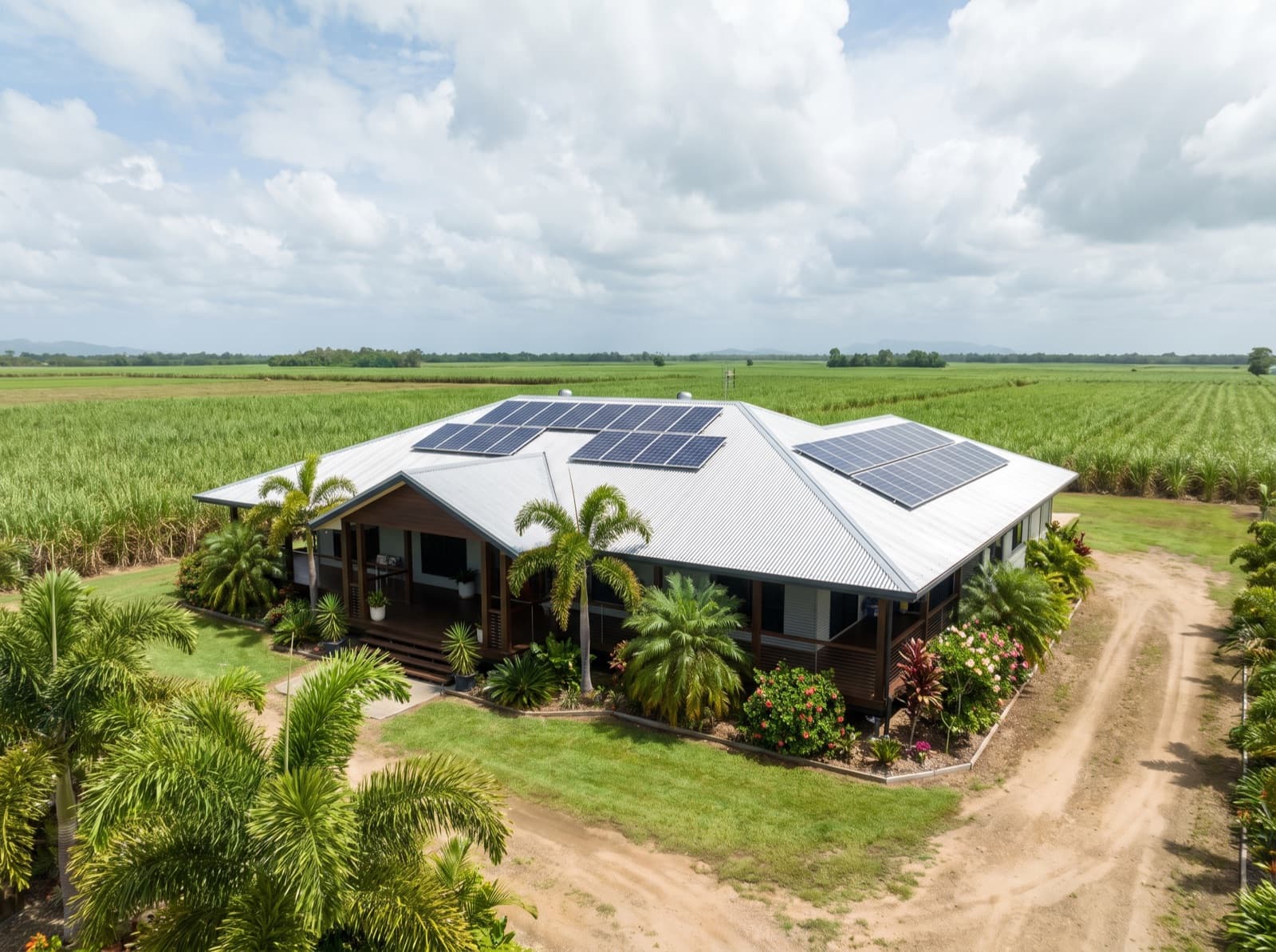 Solar panels in Mackay