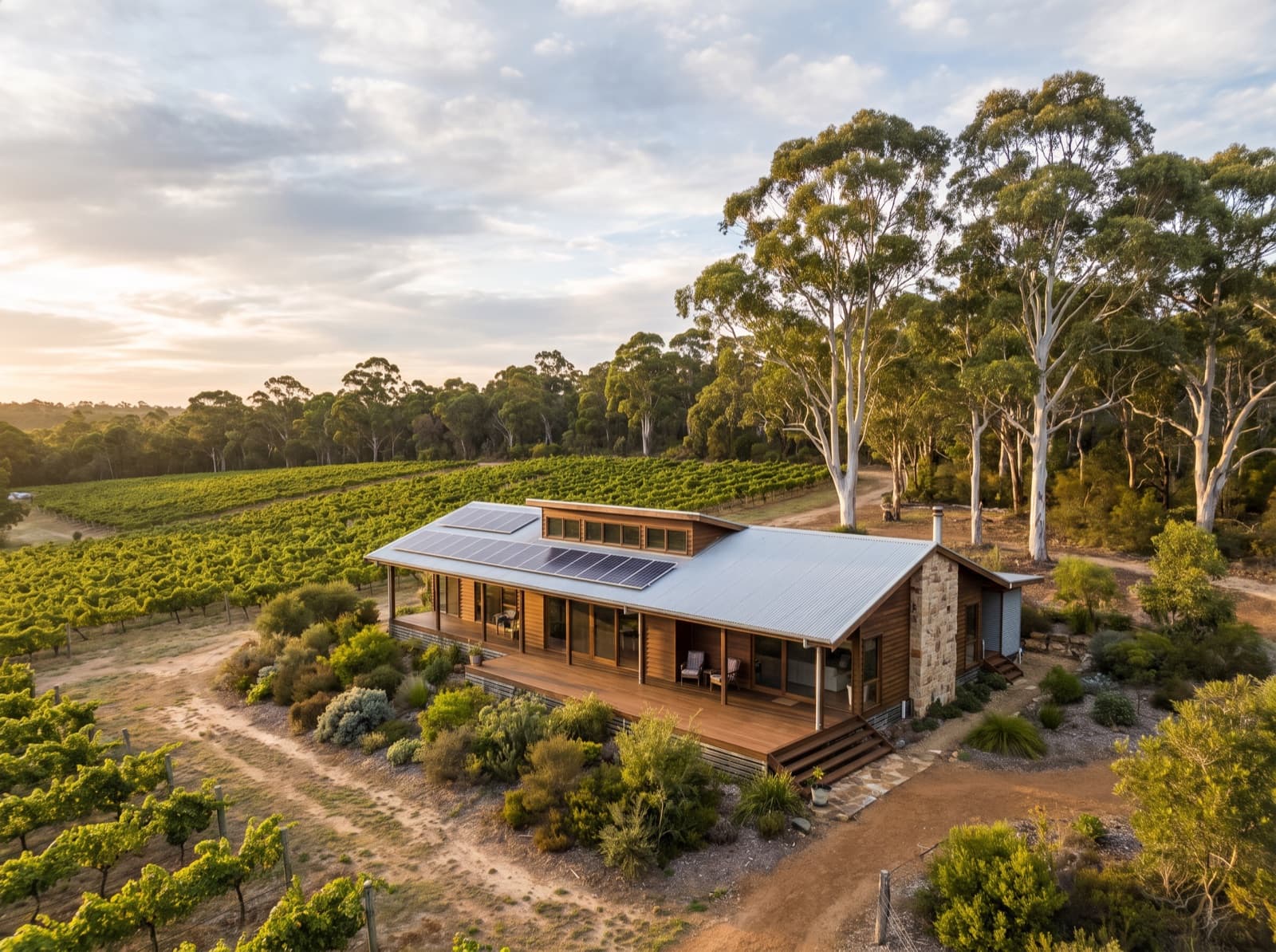 Solar panels in Margaret River