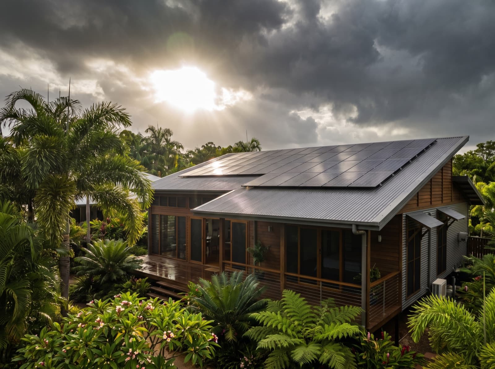 Solar panels in Palmerston