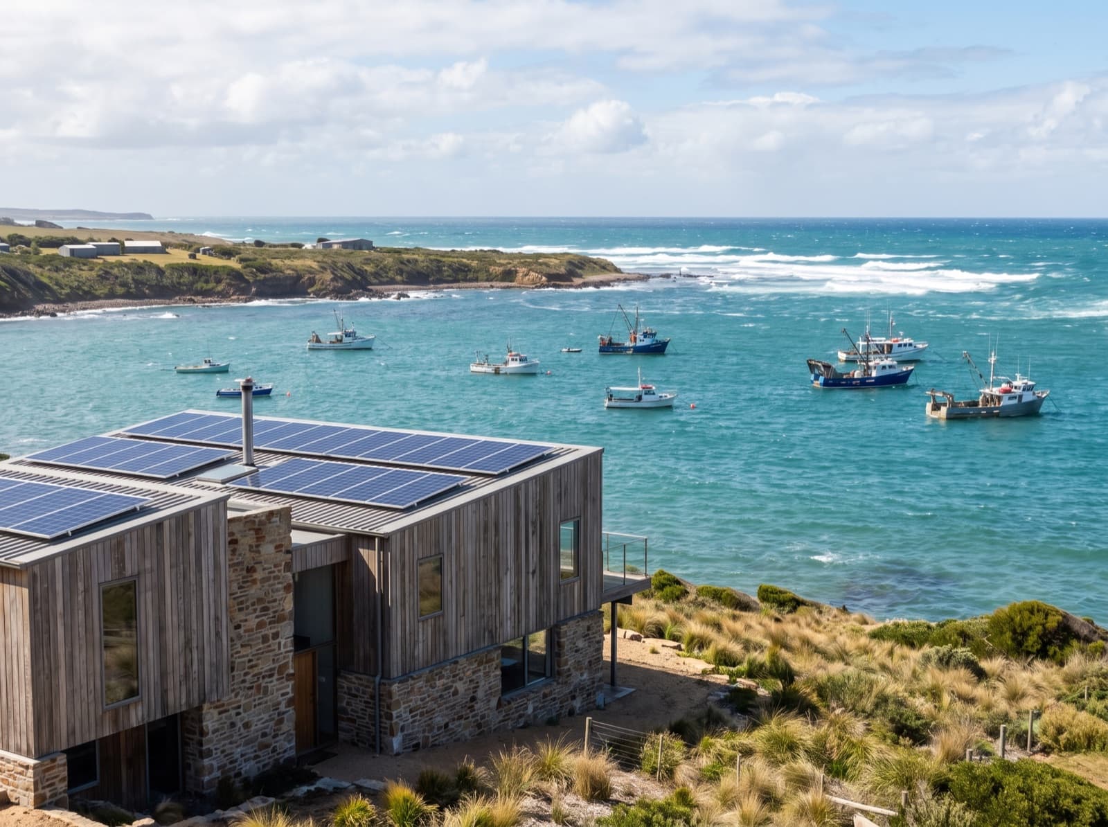 Solar panels in Port Lincoln