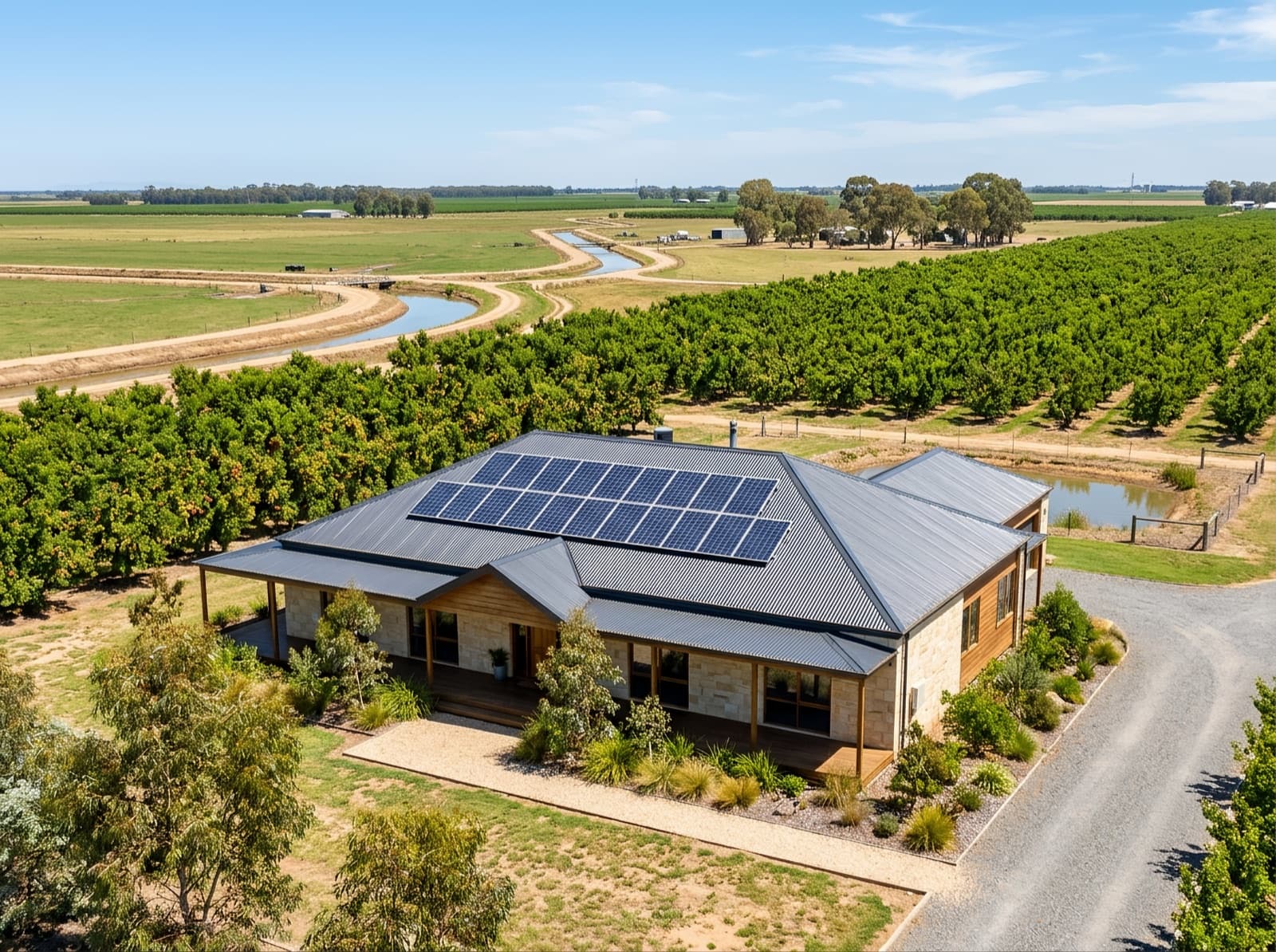 Solar panels in Shepparton