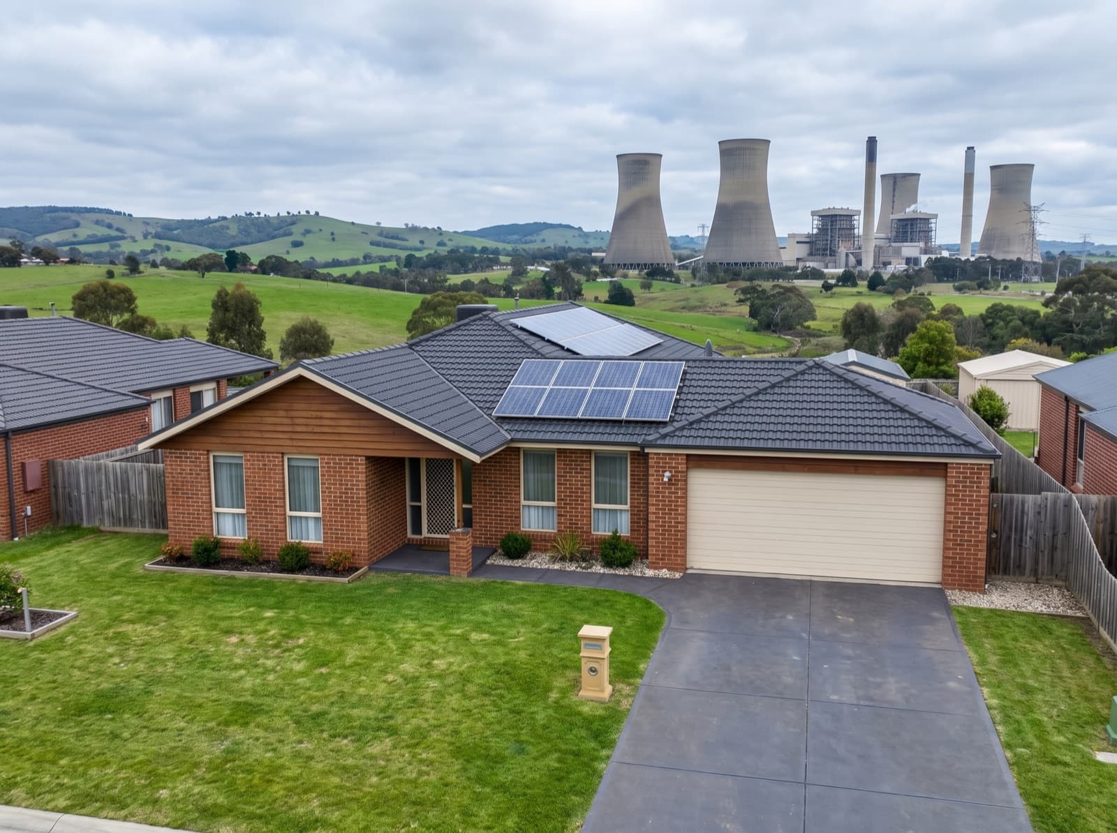 Solar panels in Traralgon