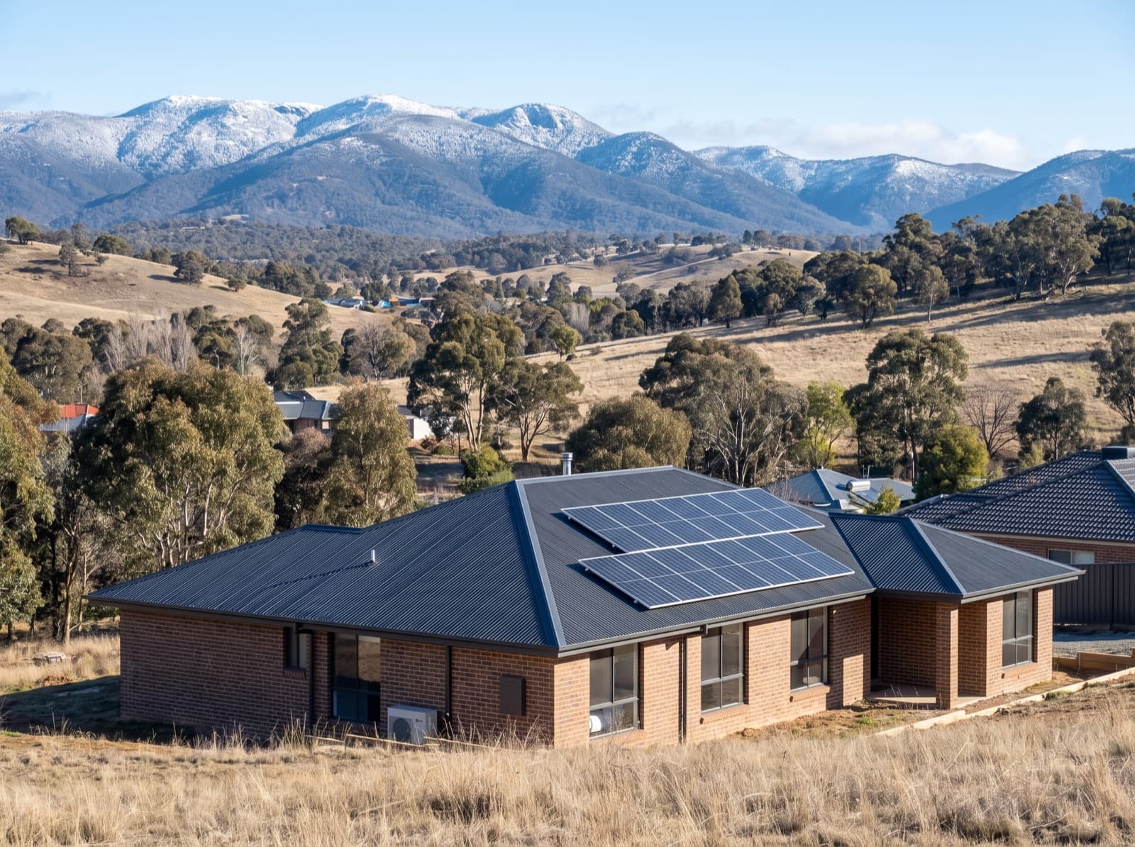 Solar panels in Tuggeranong