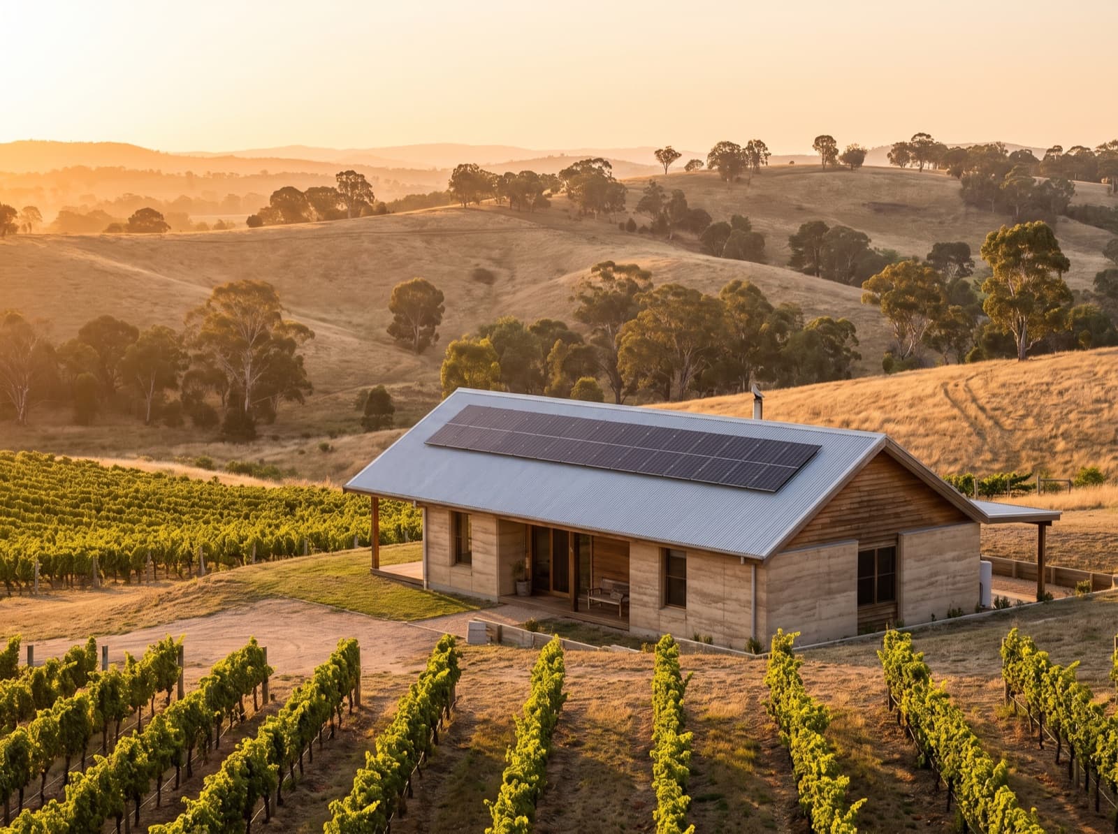 Solar panels in Wangaratta