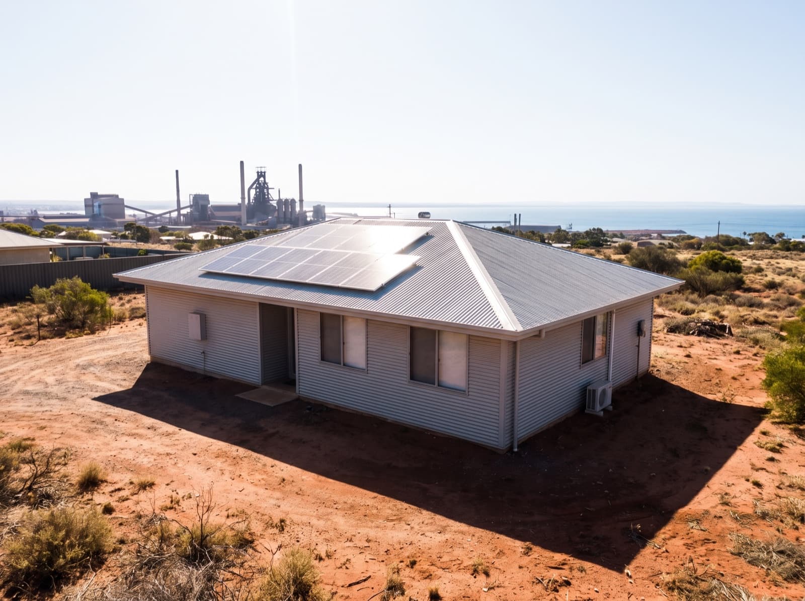 Solar panels in Whyalla