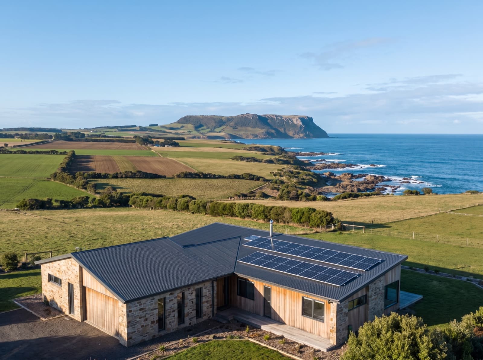 Solar panels in Wynyard