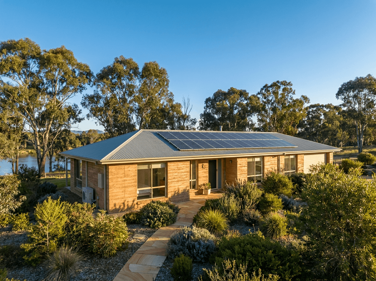 Solar panels in Albury