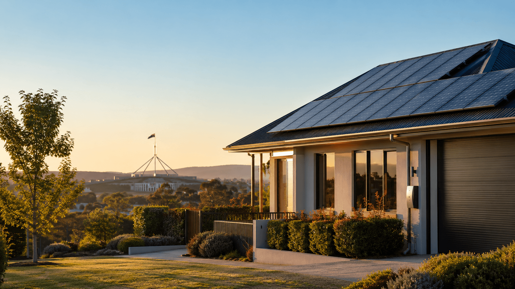 Solar panels in Canberra