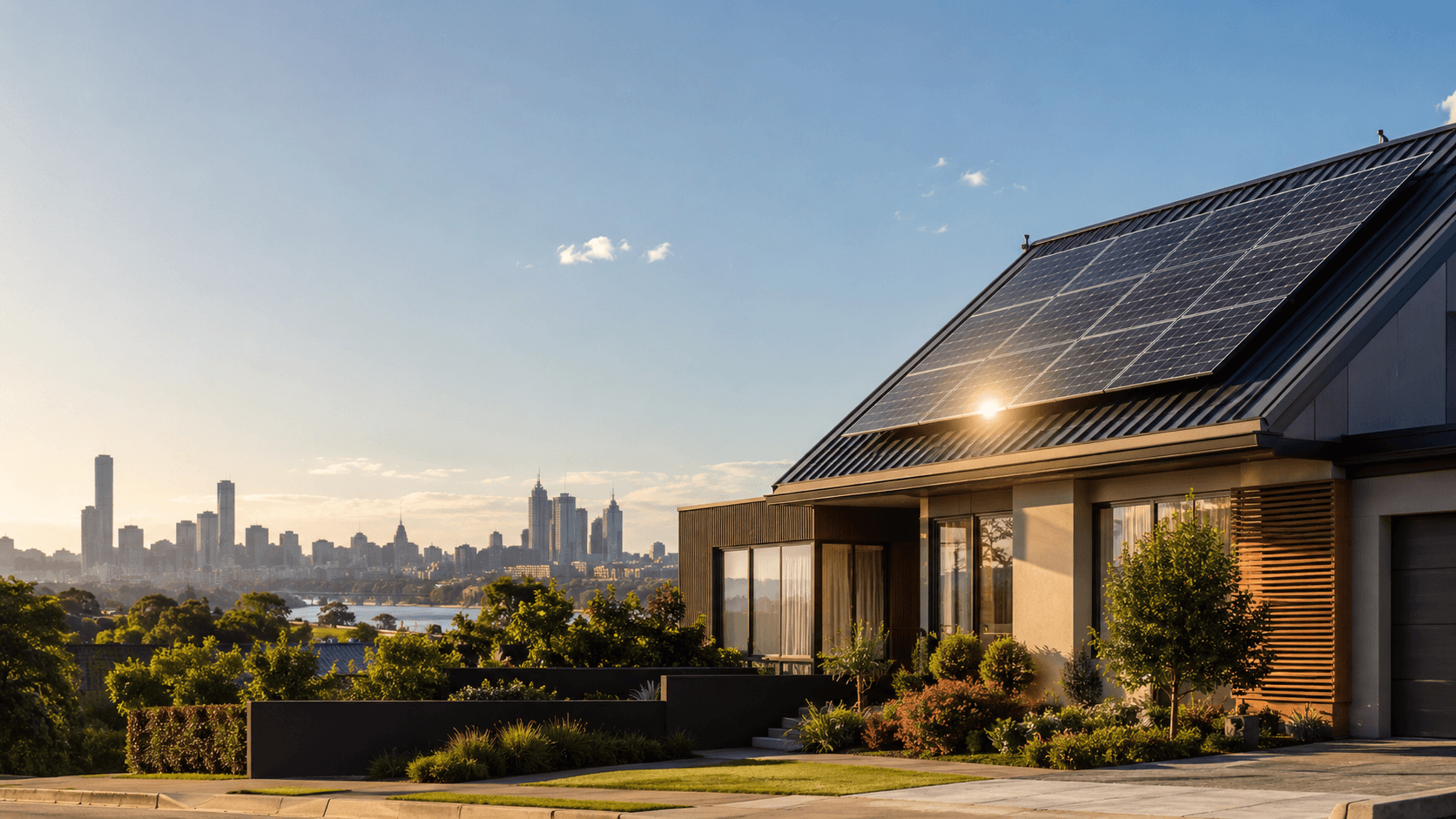 Solar panels in Melbourne
