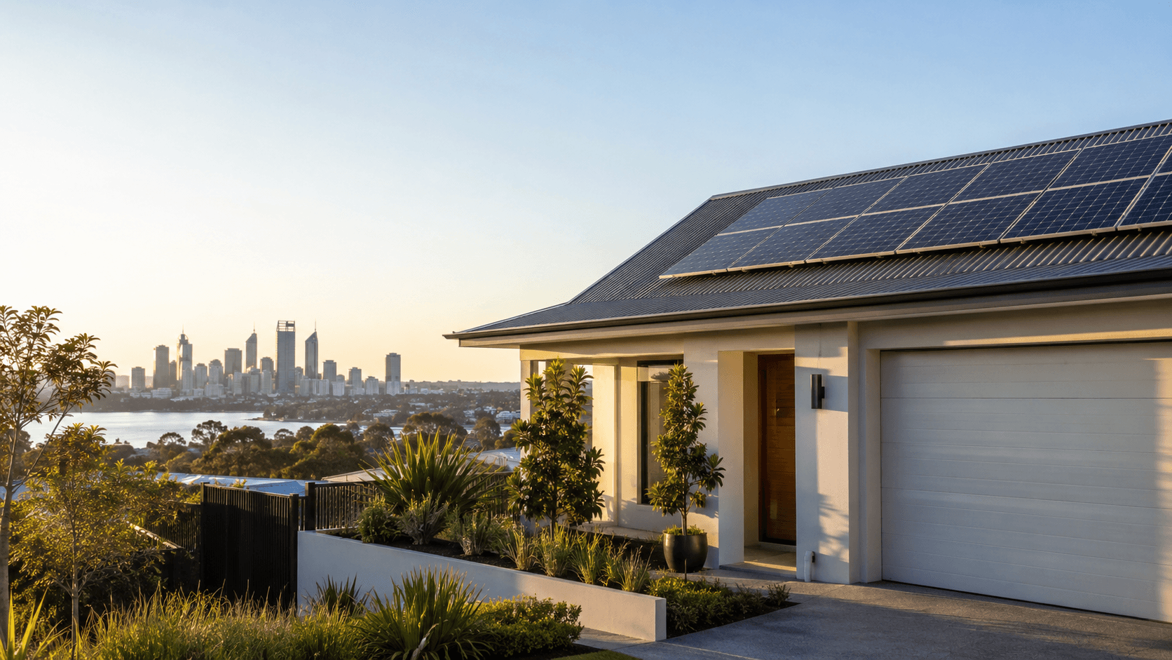 Solar panels in Perth
