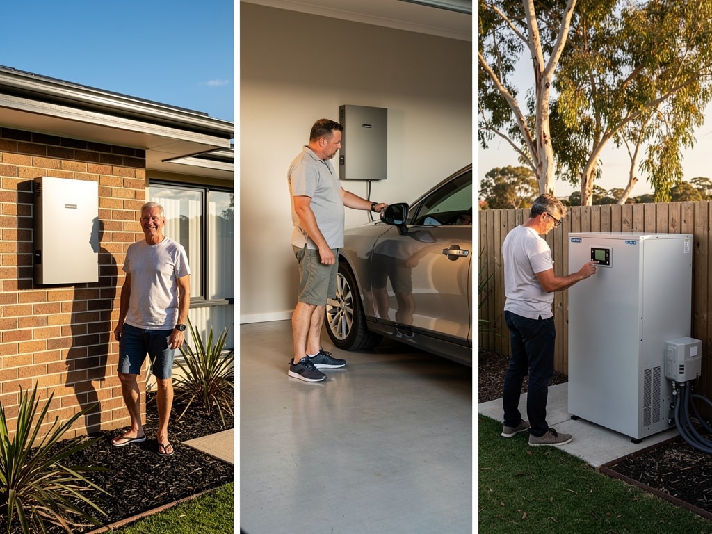 The most common solar battery sizes in Australia